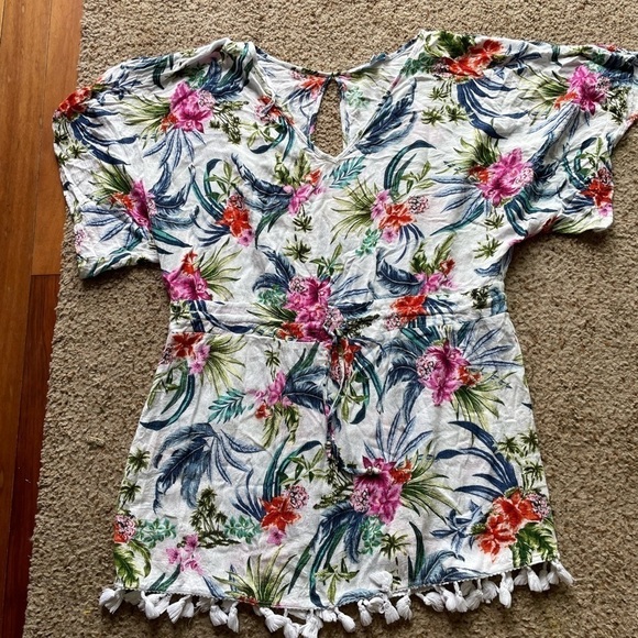 BLUE Island beach/pool coverup size M - Picture 1 of 4